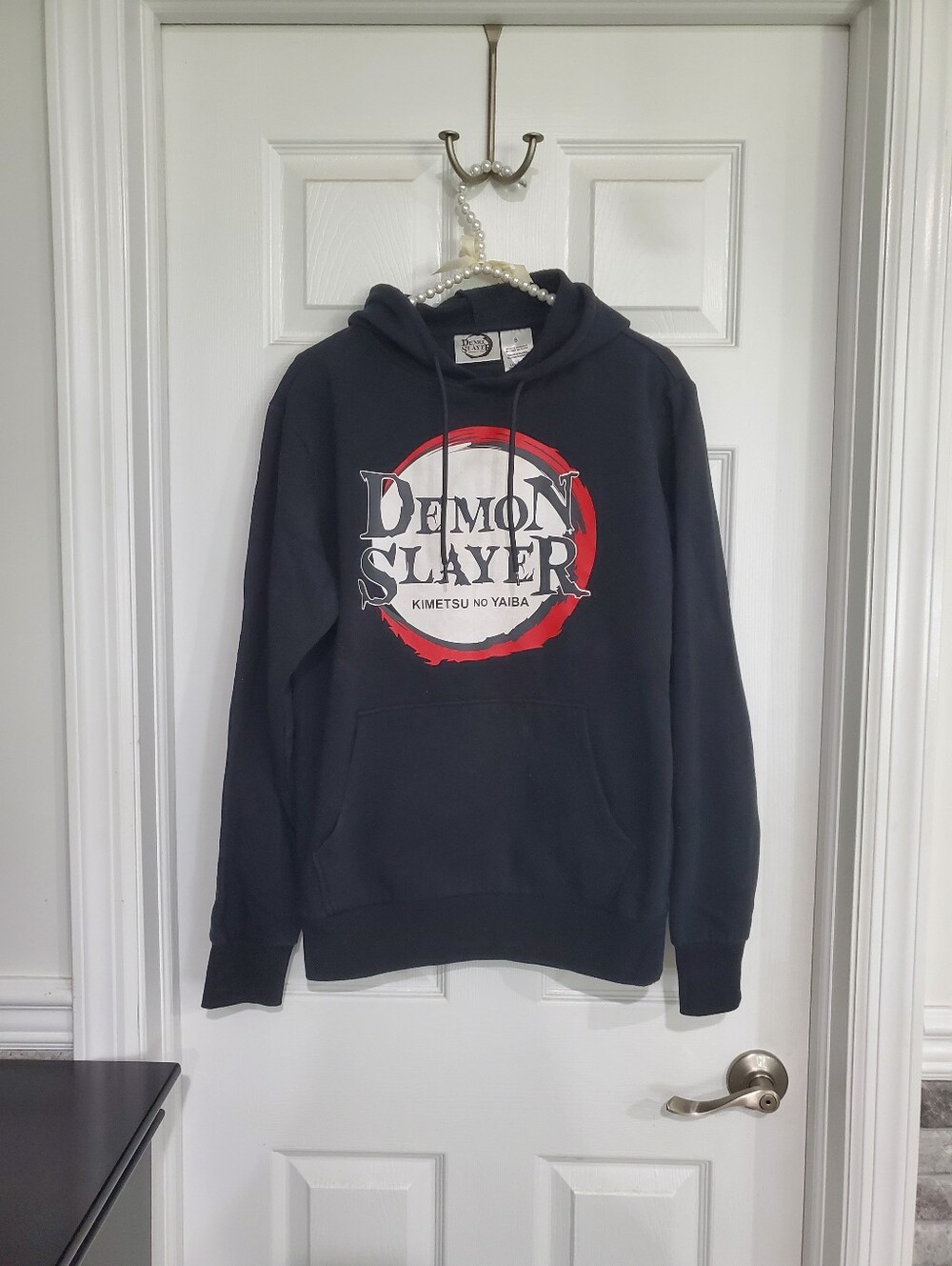 Demon Slayer Graphic Hoodie - Black